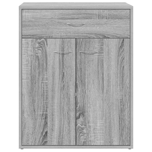 Aparador - Bufete - Móvei de apoio 60x30x75 cm derivados de madeira cinzento sonoma pt2878