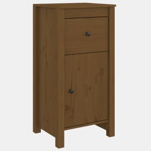 Aparador - Bufete - Móvei de apoioe 40x35x80 cm pinho maciço castanho mel pt3988