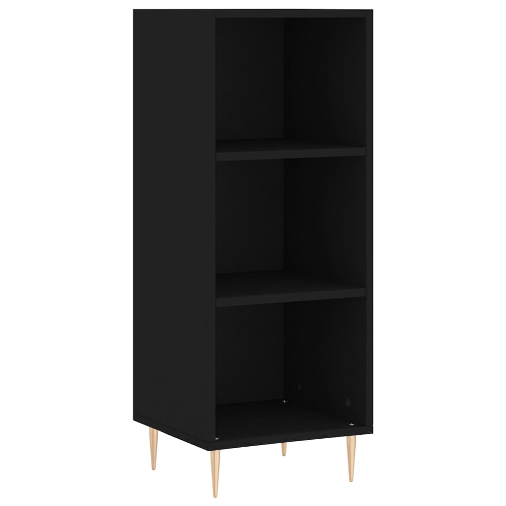 Aparador - Mueble de almacenamiento 34 Negro