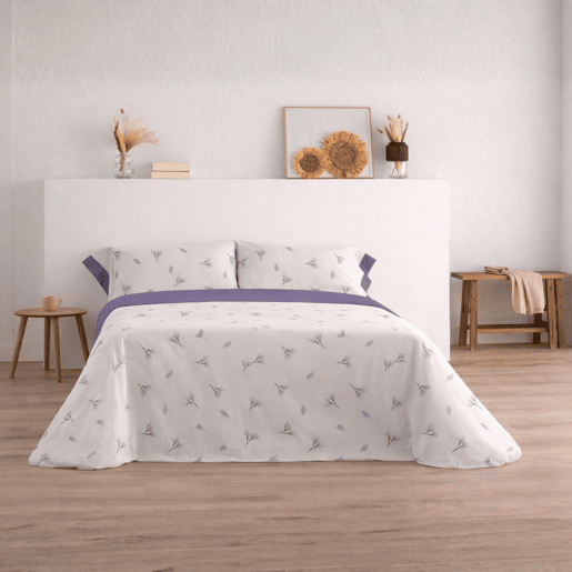 Jogo de Lençóis 144 fios Mue Malva Cama 180cm (4 peças) Donegal Collections