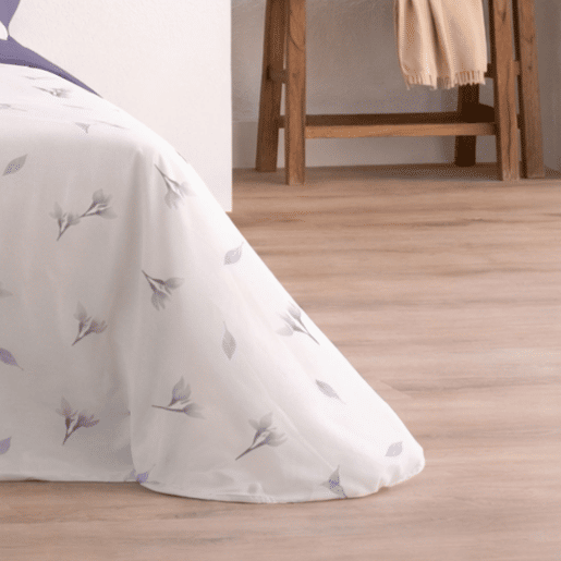 Jogo de Lençóis 144 fios Mue Malva Cama 180cm (4 peças) Donegal Collections