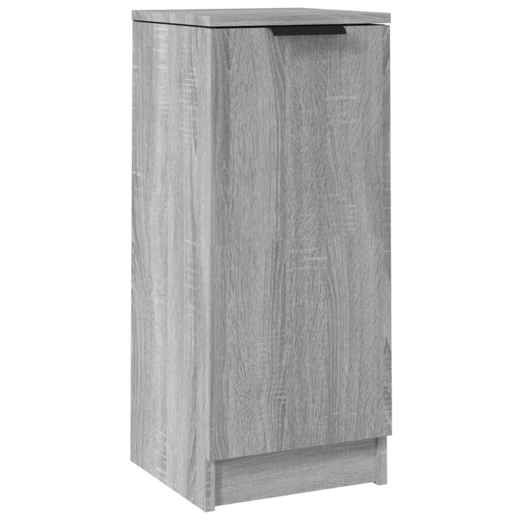 Aparador - Mueble de almacenamiento 30 Roble/ Gris