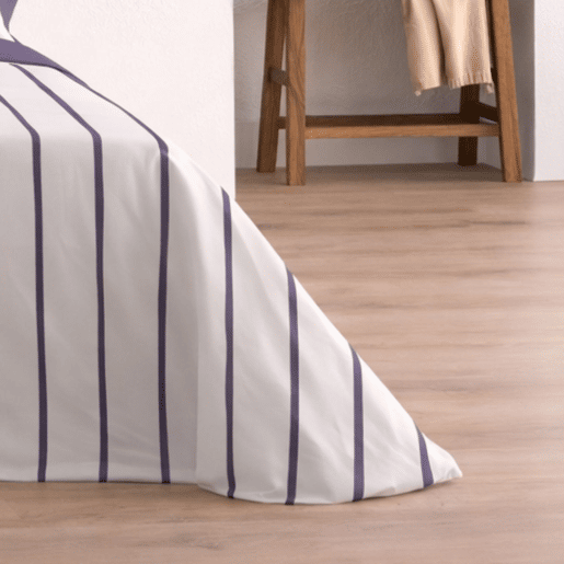 Jogo de Lençóis 144 fios Mai Malva Cama 160cm (4 peças) Donegal Collections