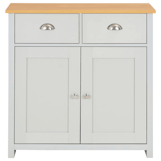 Aparador - Bufete - Móvei de apoio 79x35x81 cm cinzento pt4050