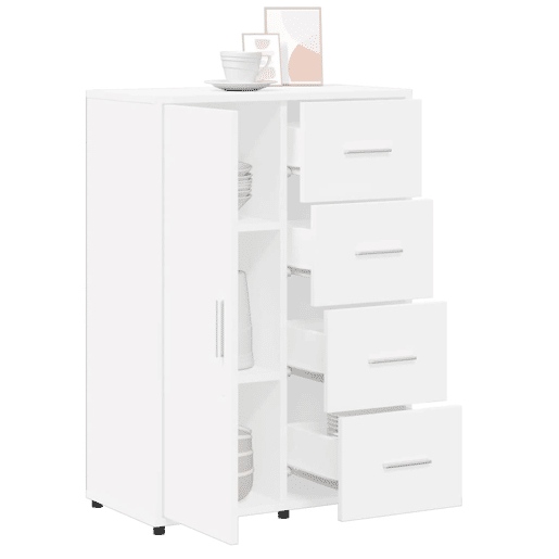 Aparador - Bufete - Móvei de apoio 60x31x84 cm derivados de madeira branco pt3164