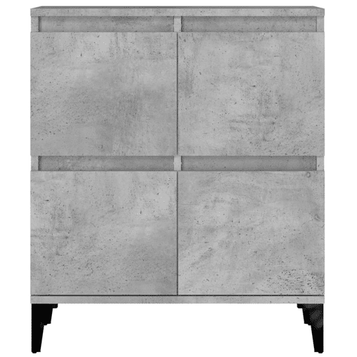 Aparador - Bufete - Móvei de apoio 60x35x70 cm derivados de madeira cinzento cimento pt2798