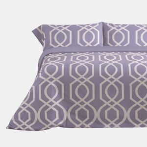 Jogo de Lençóis 144 fios Lian Malva Cama 150cm (3 peças) Donegal Collections