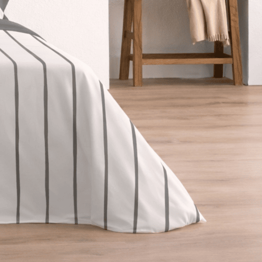 Jogo de Lençóis 144 fios Mai Cinza Cama 180cm (4 peças) Donegal Collections