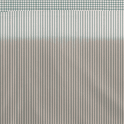Jogo de Lençóis 144 fios Vichy Verde Cama 90cm (3 peças) Donegal Collections