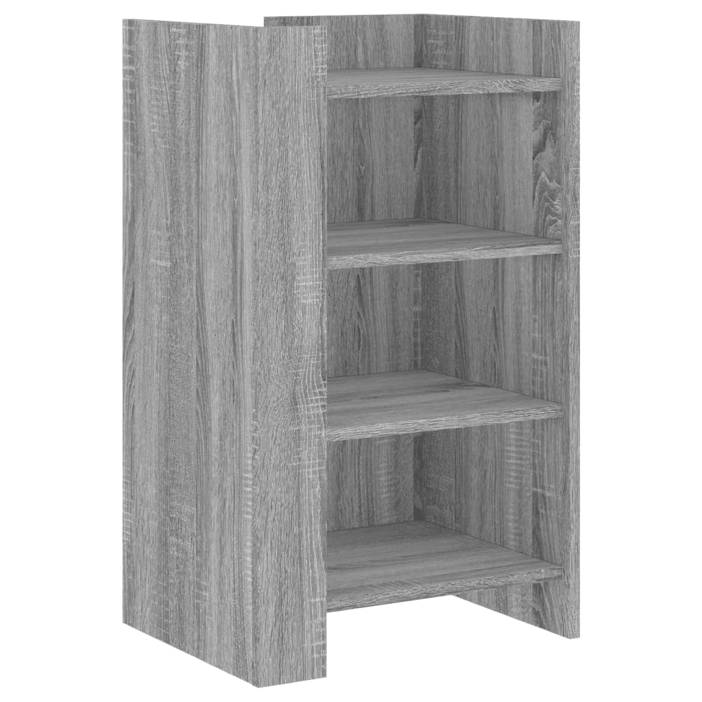 Aparador - Mueble de almacenamiento 45 Roble/ Gris