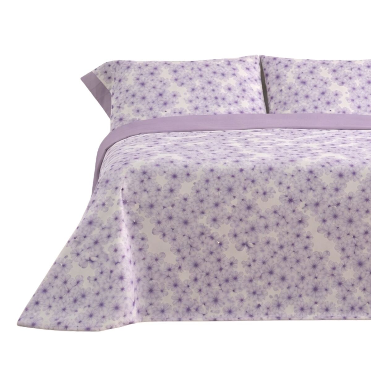Juego de sábanas 144 hilos horts malva cama 180cm (4 piezas) donegal collections