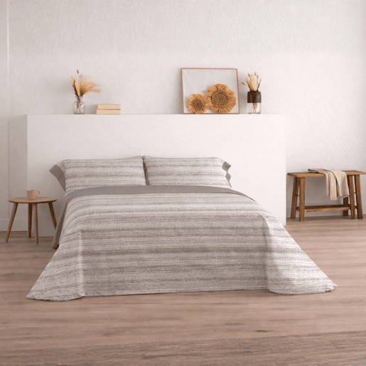 Jogo de Lençóis 144 fios Nemo Cinza Cama 105cm (3 peças) Donegal Collections