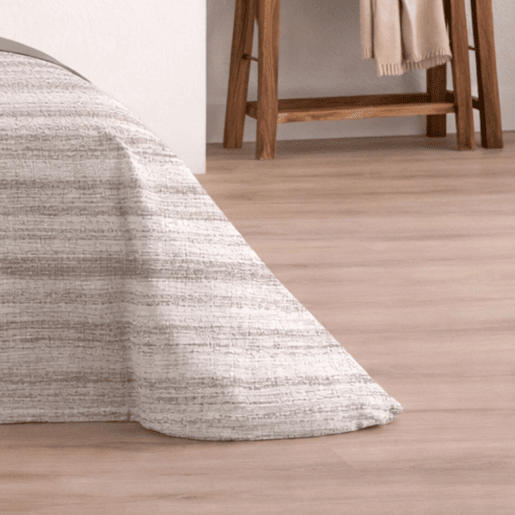 Jogo de Lençóis 144 fios Nemo Cinza Cama 160cm (4 peças) Donegal Collections