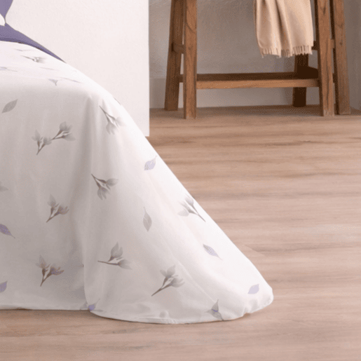 Jogo de Lençóis 144 fios Mue Malva Cama 105cm (3 peças) Donegal Collections