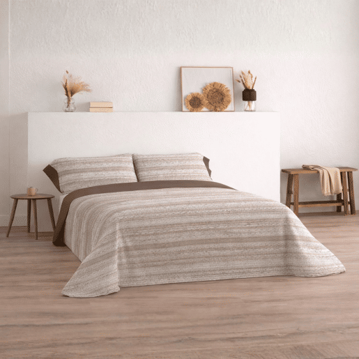 Jogo de Lençóis 144 fios Nemo Marrom Cama 135cm (3 peças) Donegal Collections