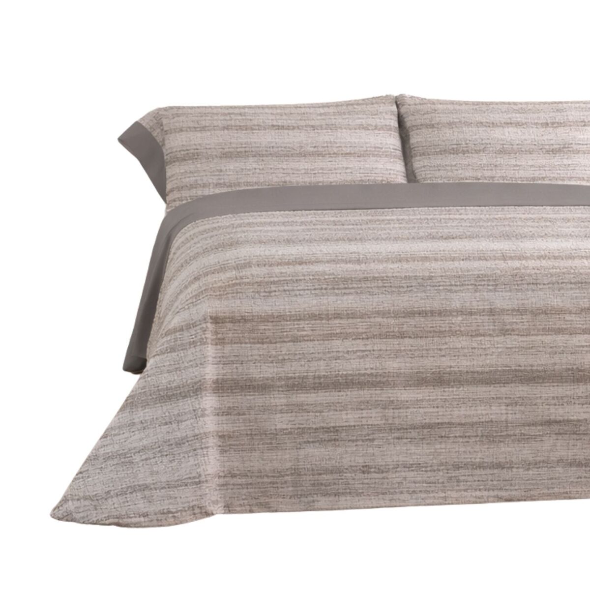 Juego de sábanas 144 hilos nemo gris cama 135cm (3 piezas) donegal collections