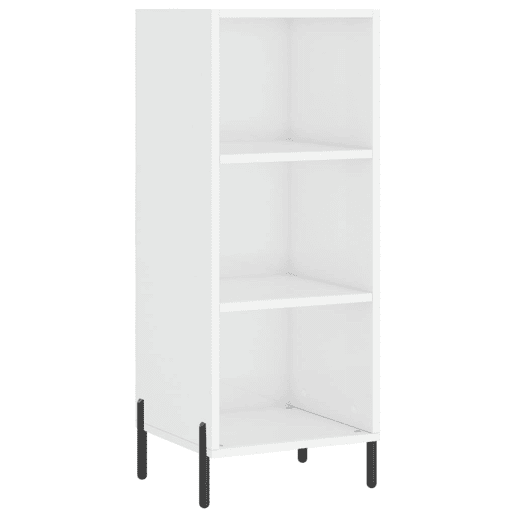 Aparador - Bufete - Móvei de apoio 34,5x32,5x90 cm derivados de madeira branco brilhante pt4410 Aparador - Bufete - Móvei de apoio 34,5x32,5x90 cm derivados de madeira branco brilhante pt4410