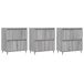 Aparador - Mueble de almacenamiento 3 uds 180 Aparador - Mueble de almacenamiento 3 uds 180 Blanco