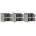 Aparador - Mueble de almacenamiento 3 uds 180 Aparador - Mueble de almacenamiento 3 uds 180 Blanco