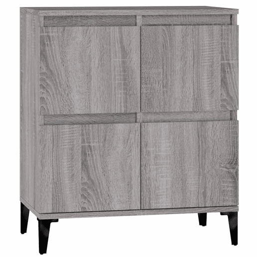 Aparador - Bufete - Móvei de apoio 60x35x70 cm derivados de madeira cinzento sonoma pt2888