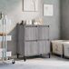 Aparador - Mueble de almacenamiento 60 Aparador - Mueble de almacenamiento 60 Gris