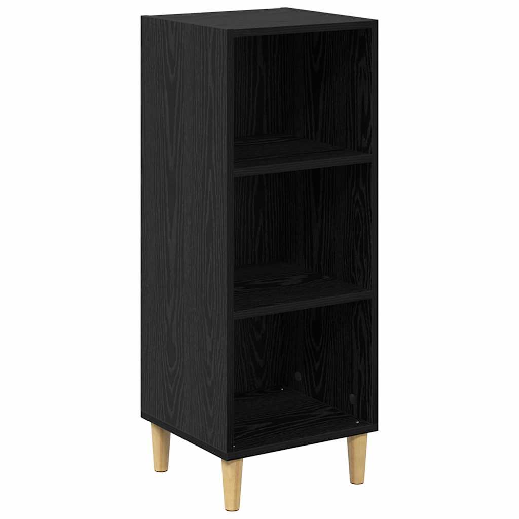 Aparador - Mueble de almacenamiento 34 Negro/ Madera