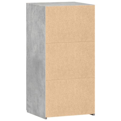 Aparador - Bufete - Móvei de apoio 45x42,5x93 cm derivados de madeira cinzento cimento pt4425