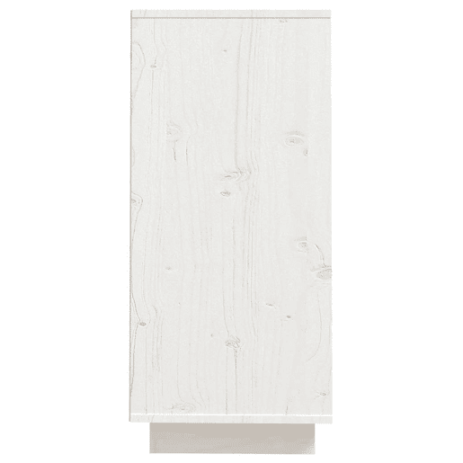 Aparador - Bufete - Móvei de apoio 60x34x75 cm madeira de pinho maciça branco pt3944