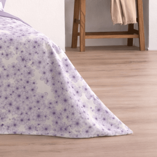 Jogo de Lençóis 144 fios Horts Malva Cama 105cm (3 peças) Donegal Collections