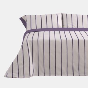 Jogo de Lençóis 144 fios Mai Malva Cama 135cm (3 peças) Donegal Collections