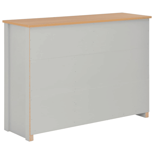 Aparador - Bufete - Móvei de apoio 112x35x81 cm cinzento pt4049