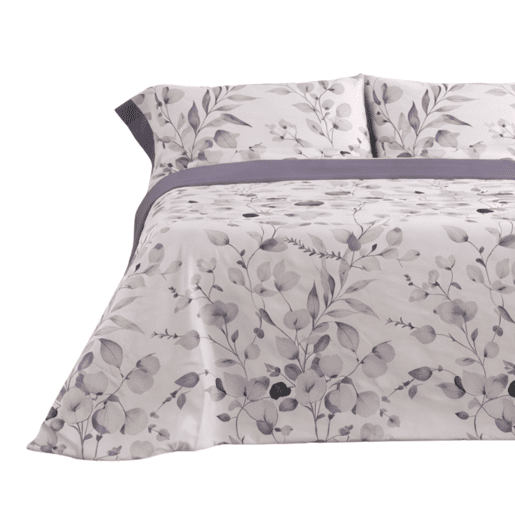 Jogo de Lençóis 144 fios Ahoa Malva Cama 105cm (3 peças) Donegal Collections