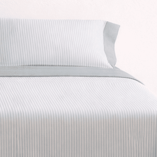 Jogo de Lençóis 144 fios Vichy Verde Cama 160cm (4 peças) Donegal Collections
