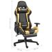 Silla gaming Elite altura ajustable con reposapiés Silla gaming Elite altura ajustable con reposapiés Dorado