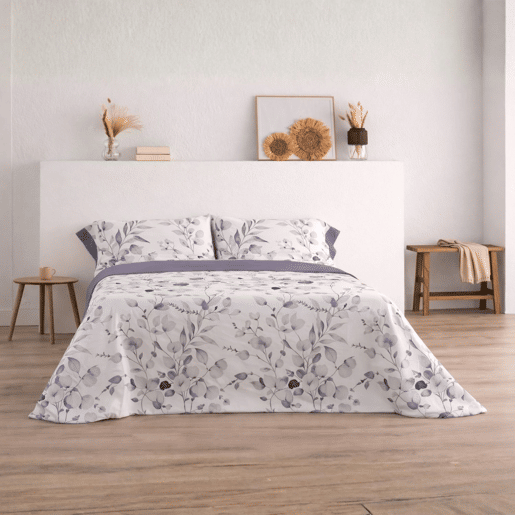 Jogo de Lençóis 144 fios Ahoa Malva Cama 180cm (4 peças) Donegal Collections