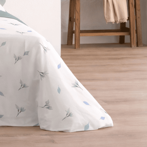 Jogo de Lençóis 144 fios Mue Verde Cama 135cm (3 peças) Donegal Collections