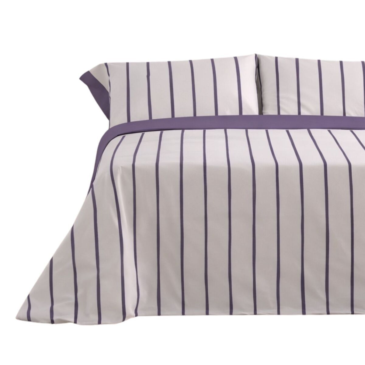 Juego de sábanas 144 hilos mai malva cama 90cm (3 piezas) donegal collections