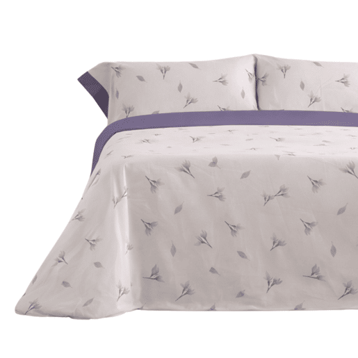 Jogo de Lençóis 144 fios Mue Malva Cama 135cm (3 peças) Donegal Collections