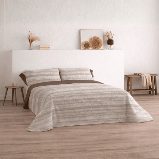 Jogo de Lençóis 144 fios Nemo Marrom Cama 90cm (3 peças) Donegal Collections