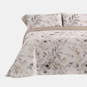 Jogo de Lençóis 144 fios Ahoa Bege Cama 105cm (3 peças) Donegal Collections