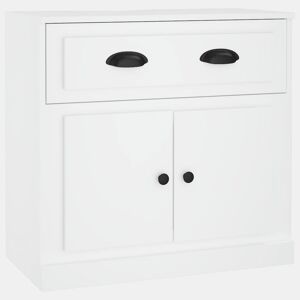 Aparador - Bufete - Móvei de apoio 70x35,5x67,5 cm derivados de madeira branco pt2514