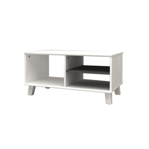 Mesa de Centro DN, Branco 80x40cm