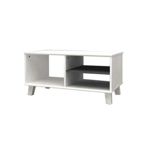 Mesa de Centro DN, Branco 80x40cm