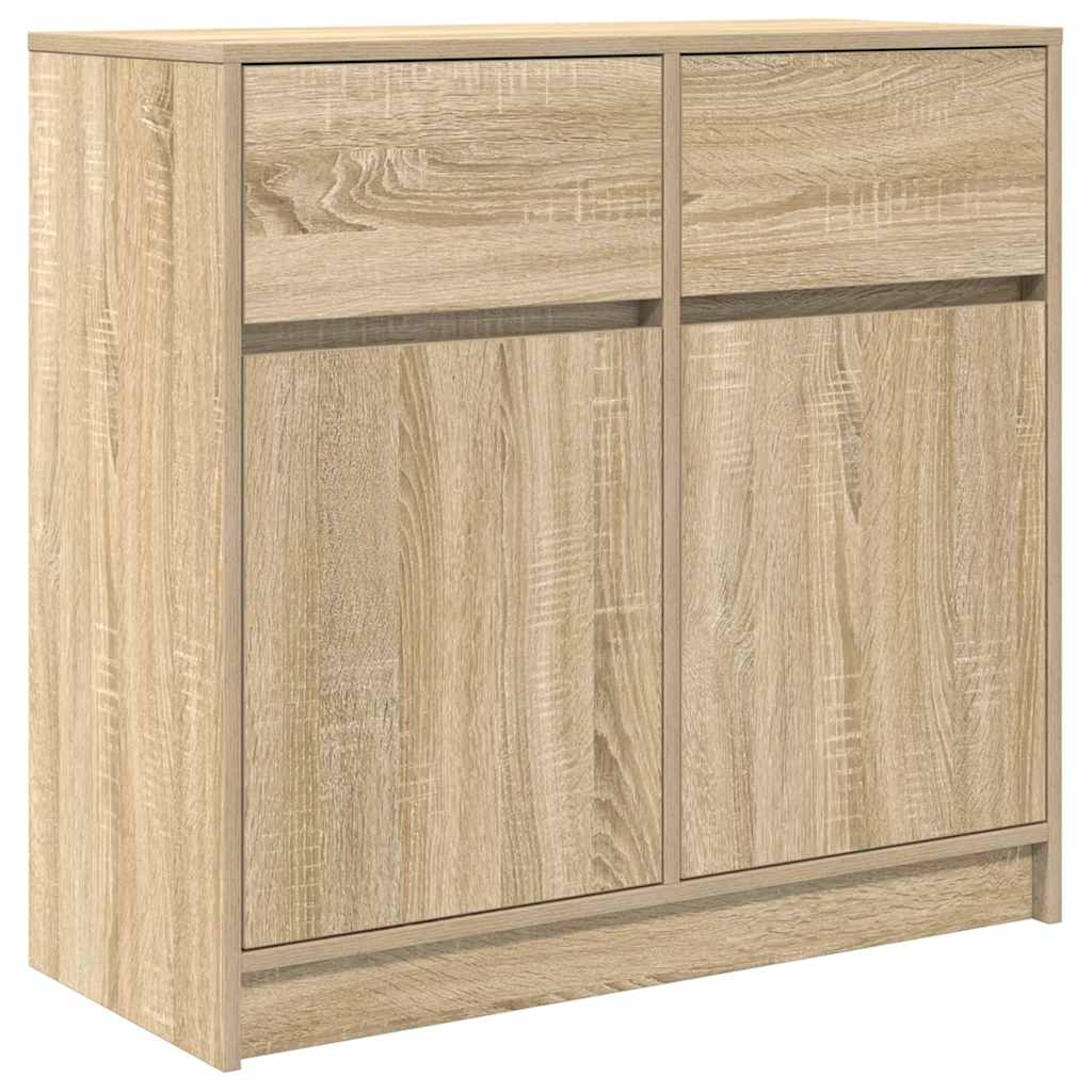 Aparador - Mueble de almacenamiento 80 Madera Clara