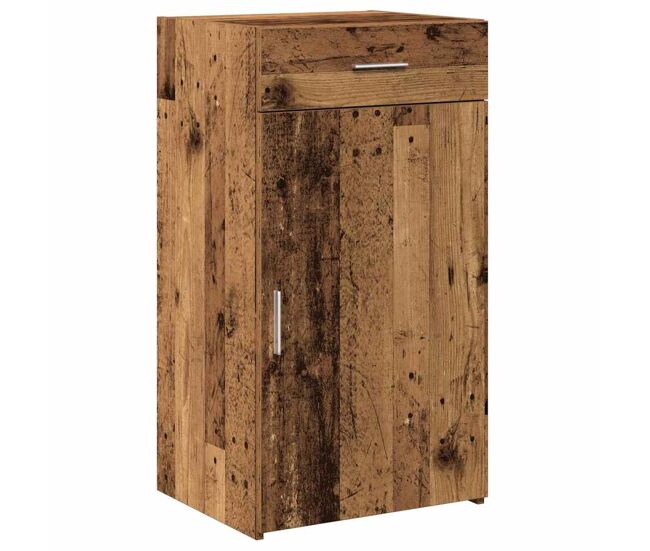 Aparador - mueble de almacenamiento con cajón madera vieja 50 x 42,5 x 93 cm es1764
