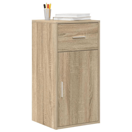 Bufete - Móvei de apoio com gaveta Carvalho Sonoma 38 x 34 x 75 cm pt1802
