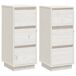 Aparador - Mueble de almacenamiento 2 pcs 32 Aparador - Mueble de almacenamiento 2 pcs 32 Blanco