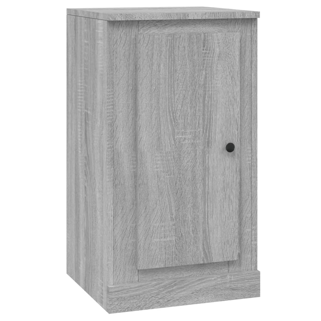 Aparador - Mueble de almacenamiento 37 Roble/ Gris