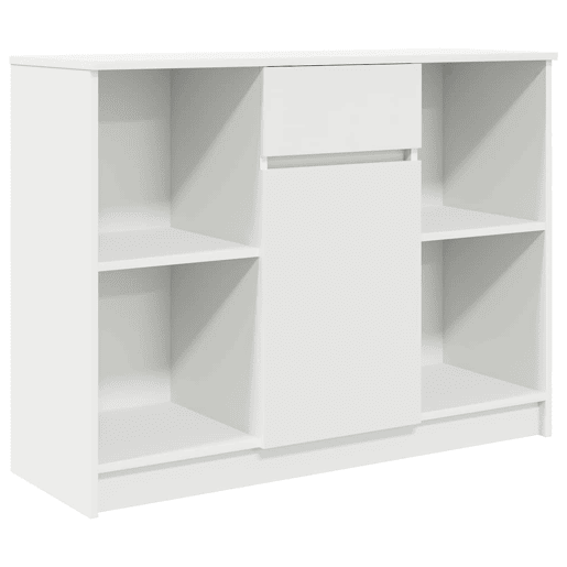 Aparador - Bufete - Móvei de apoio c gaveta 101x35x76 cm derivados de madeira branco pt1740
