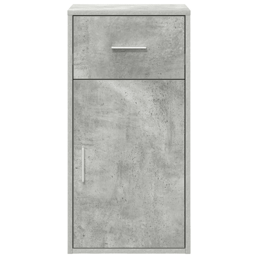 Bufete - Móvei de apoio com gaveta Cinzento 38 x 34 x 75 cm pt1745